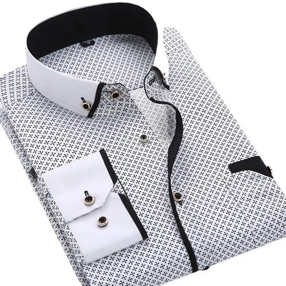 Light Long Sleeve Button Down Shirt For Men | Brent