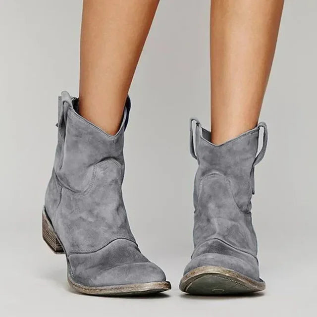 Watchful Vintage Western Ankle Boots For Women | Maribel
