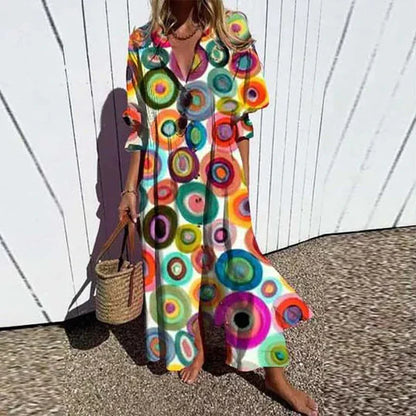 Subtle Effortless everyday maxi dress for women | Isalie