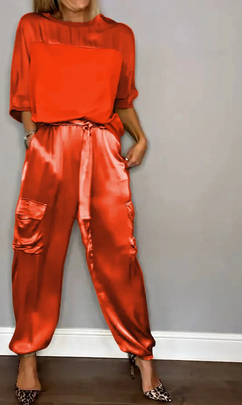 Organic Flowing Two Piece Co Ord Set For Women | Moira