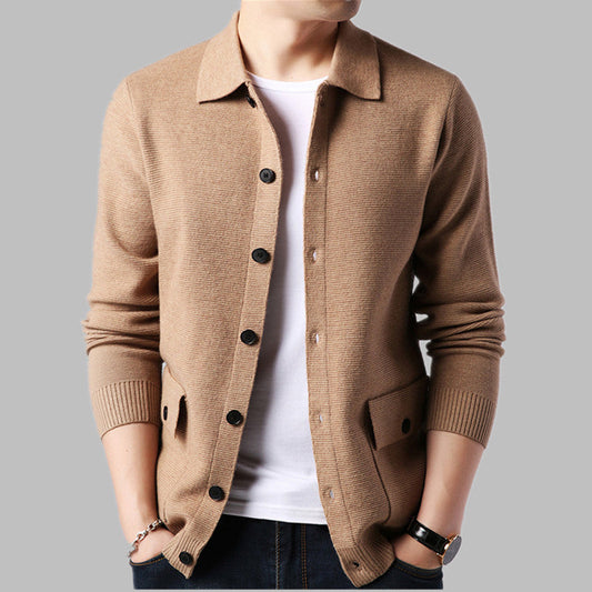 Sunny Structured knit jacket for men | Heritage Knit