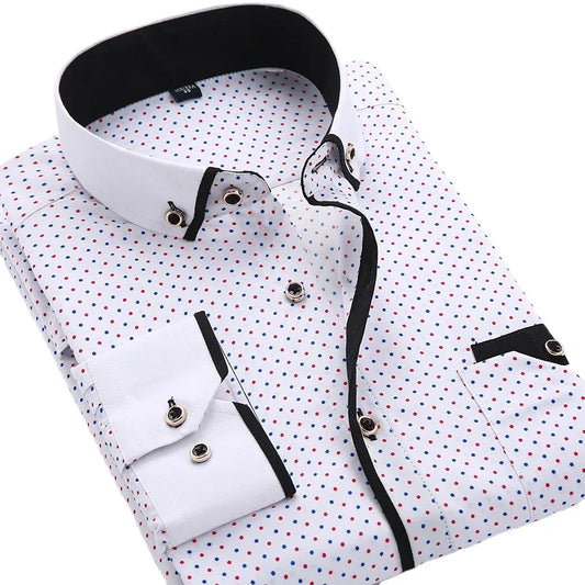Light Long Sleeve Button Down Shirt For Men | Brent