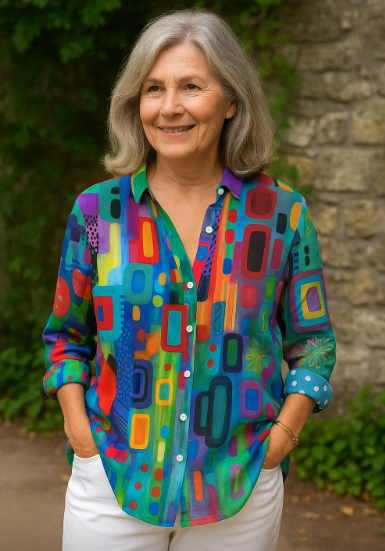 Serene Edna for women | Artistic blouse