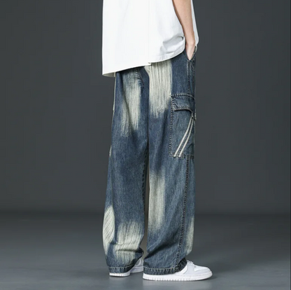 Spring Wide-leg cargo pants for men | Cabana