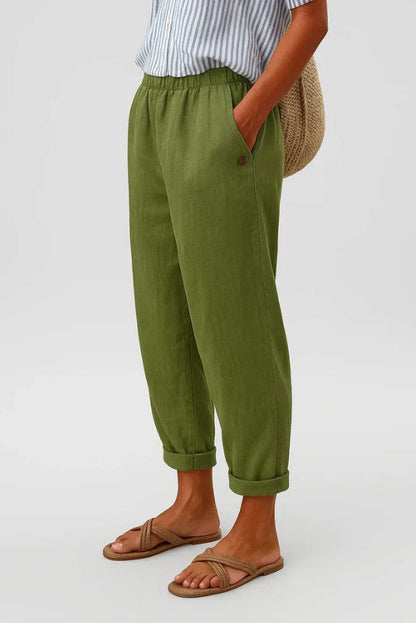 Cosmopolitan Relaxed straight-leg trousers for women | Roselle
