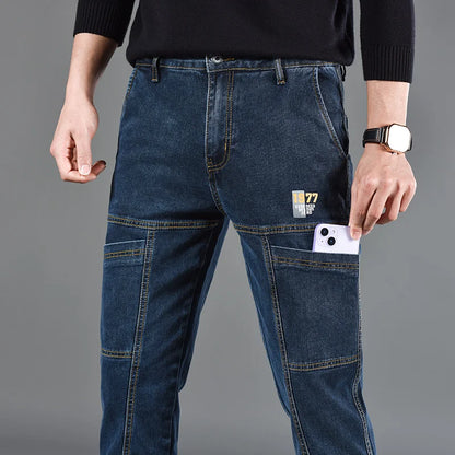 Reliable Utility Straight-Leg Jeans for Men | Dalton