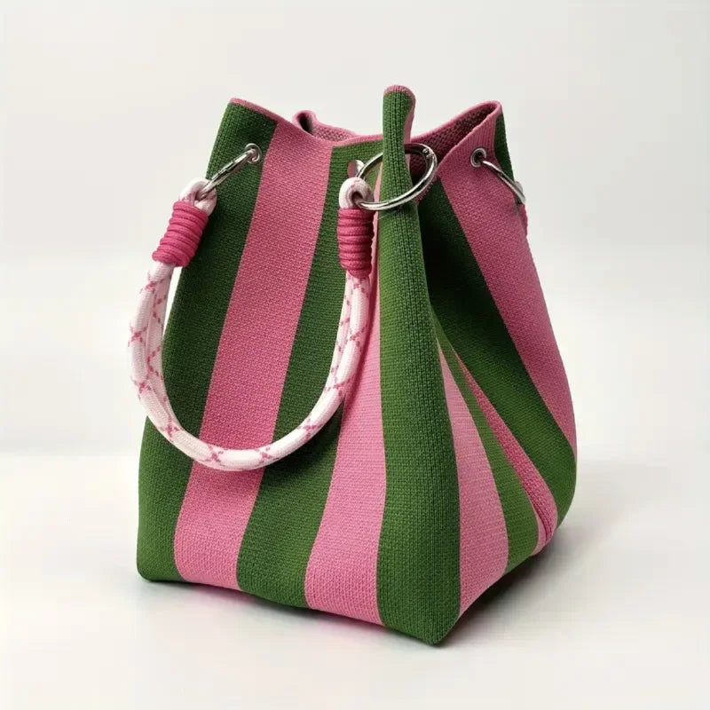 Lasting Striped Canvas Tote Bag for Women | Paloma