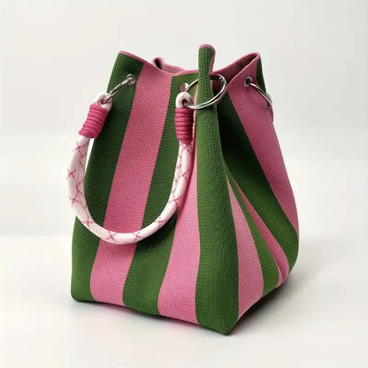 Lasting Striped Canvas Tote Bag for Women | Paloma
