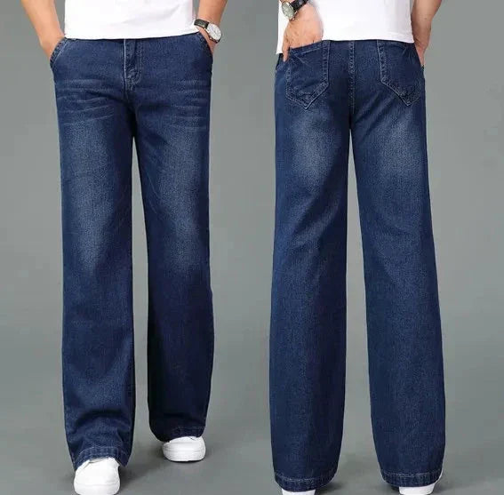 Dazzling Boot Cut Flared Jeans For Men | Ronan