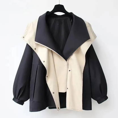 Brilliant Double Layer Hooded Jacket For Women | Mireya