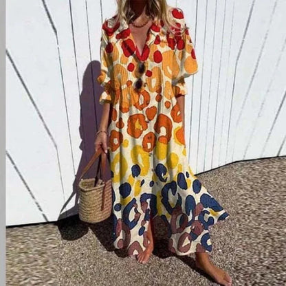 Subtle Effortless everyday maxi dress for women | Isalie