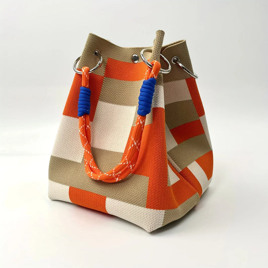 Lasting Striped Canvas Tote Bag for Women | Paloma