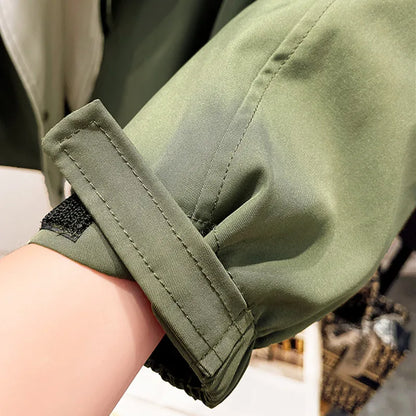 Brilliant Double Layer Hooded Jacket For Women | Mireya