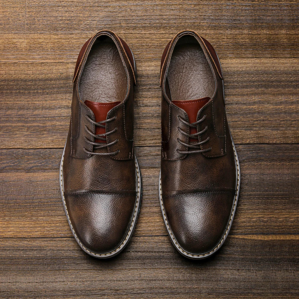 Hospitable Retro casual business shoes with classic silhouette for men | Mael
