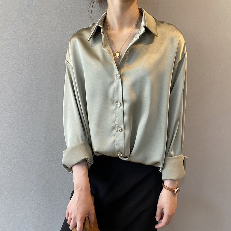Oxford Vintage-inspired blouse for women | Silvana