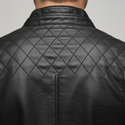 Signature Stand Collar Zip Front Jacket For Men | Kaelric