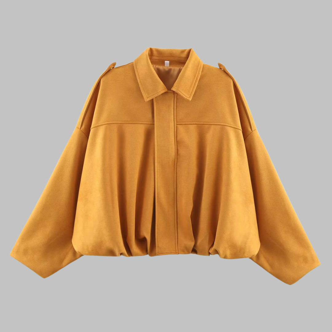 Stunning Loose Fit Military Style Jacket For Women | Calystrine