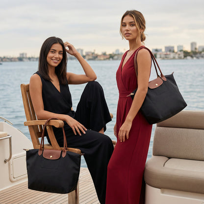 Etched Large Le Pliage tote bag for women | Longchamp