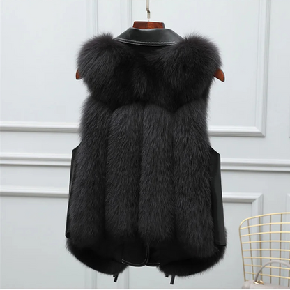 Avant Elegant Textured Statement Vest For Women | Gemma