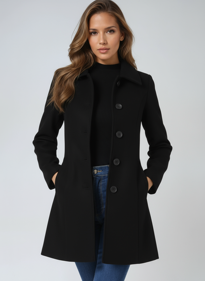 Cloudy Classic Fit And Flare Trench Coat For Women | Madeleine
