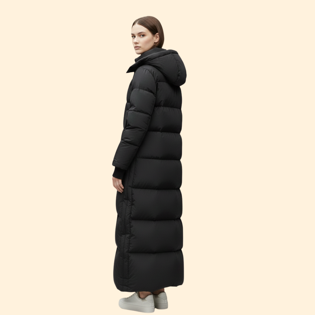 Exclusive Long Hooded Padded Parka For Women | Ariela