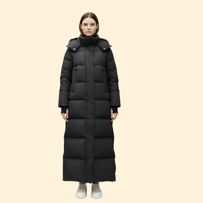 Exclusive Long Hooded Padded Parka For Women | Ariela