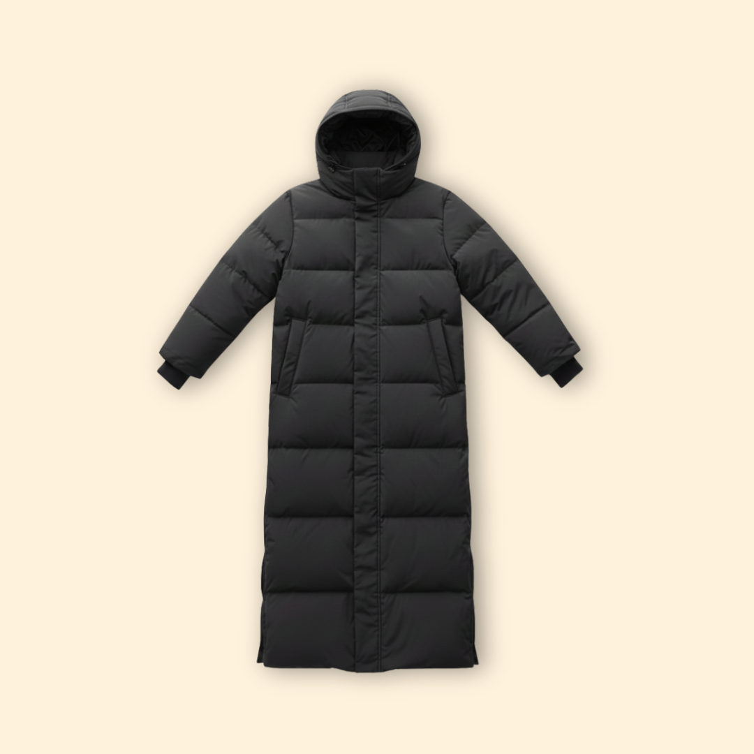 Exclusive Long Hooded Padded Parka For Women | Ariela