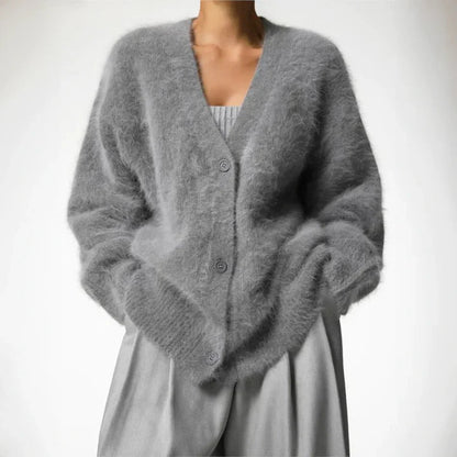 Grinstead Cardigan sweater with refined knit design for women | Amara