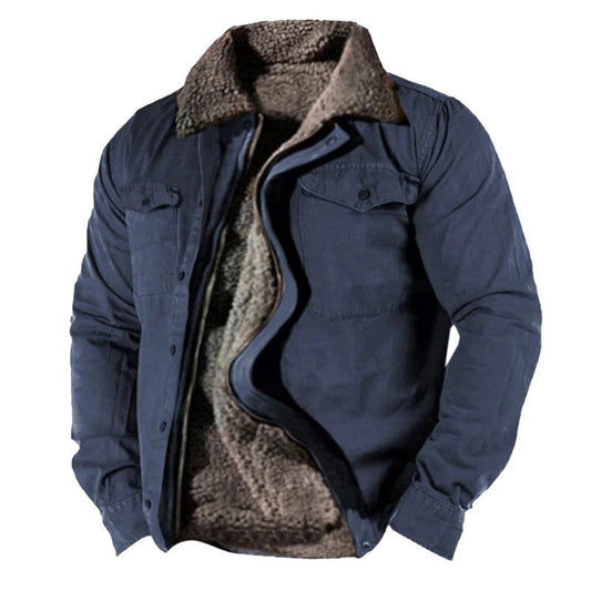 Rapid Warm quilted jacket with modern silhouette for men | Thomas