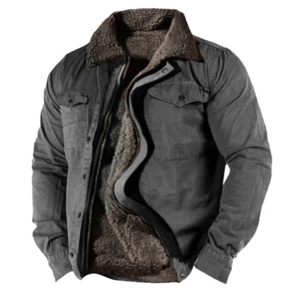 Rapid Warm quilted jacket with modern silhouette for men | Thomas
