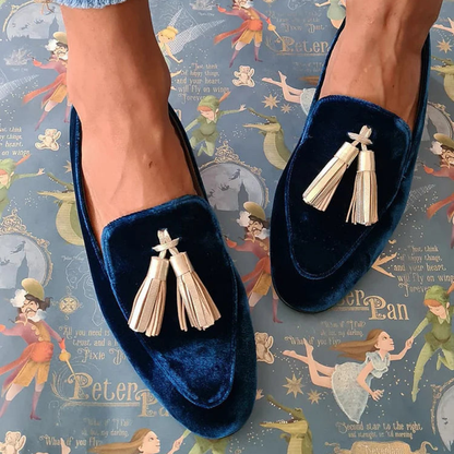 Grounded Elegant loafers with tassel detail for women | Noctelle