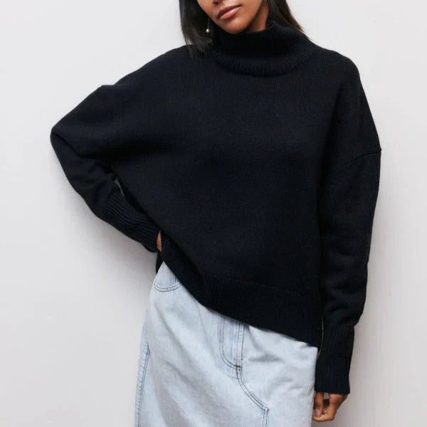 Ruby Oversized High Neck Sweater for Women | Isolde