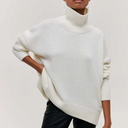 Ruby Oversized High Neck Sweater for Women | Isolde