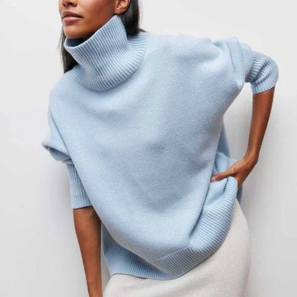 Ruby Oversized High Neck Sweater for Women | Isolde