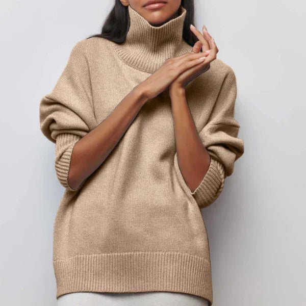 Ruby Oversized High Neck Sweater for Women | Isolde