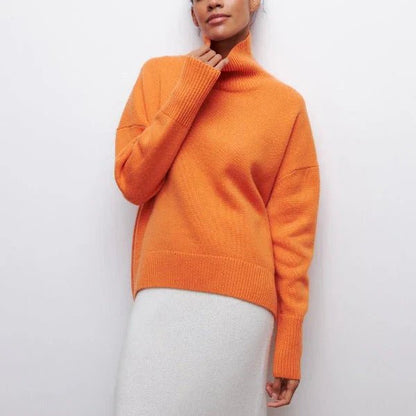 Ruby Oversized High Neck Sweater for Women | Isolde