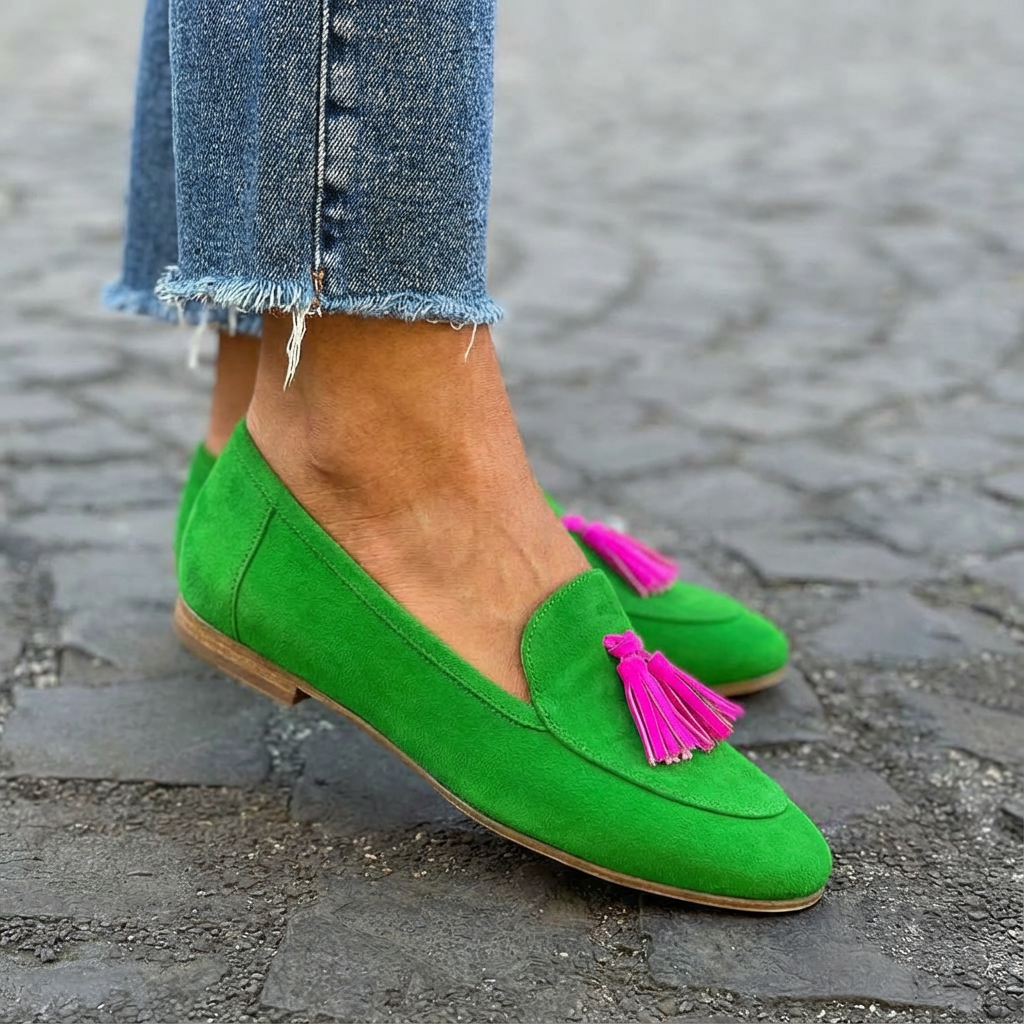 Affectionate Tassel-embellished loafers with playful detailing for women | Mandy