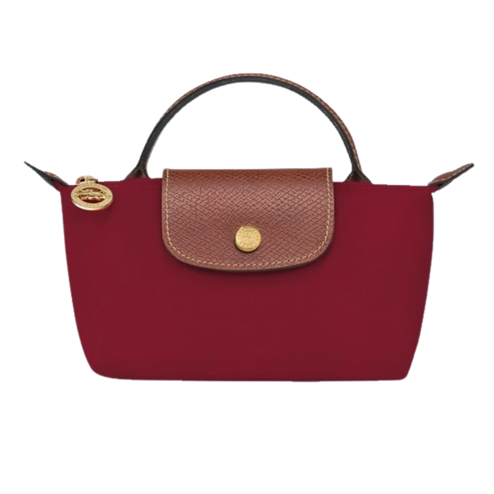 Painted Elan mini pouch bag with strap for women | Longchamp