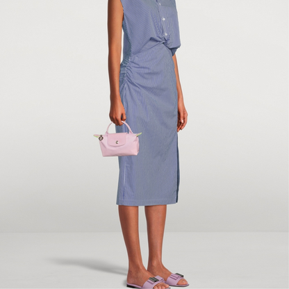 Painted Elan mini pouch bag with strap for women | Longchamp