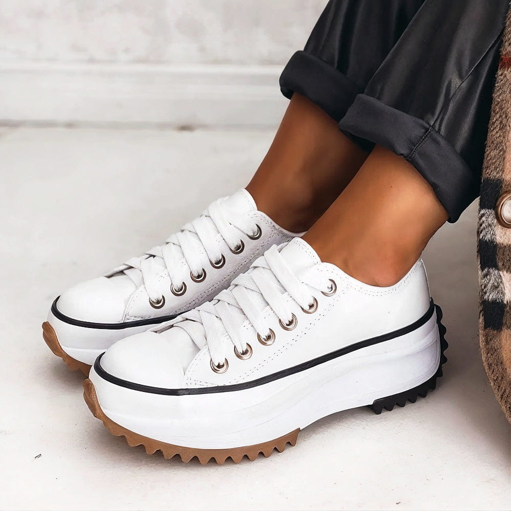 Luminous Low-top shoes with thick sole for women | Gianna