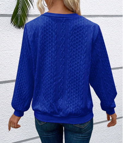Trailblazing Half Zip Casual Sweater For Women | Lioraelle