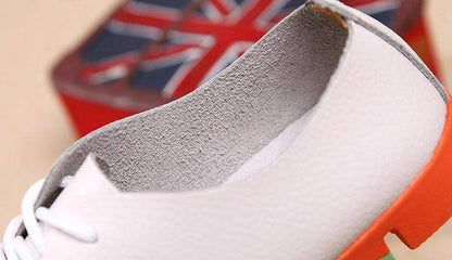 Urban Colour Block Lace Up Shoes For Women | Cecille