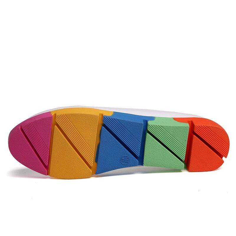 Urban Colour Block Lace Up Shoes For Women | Cecille