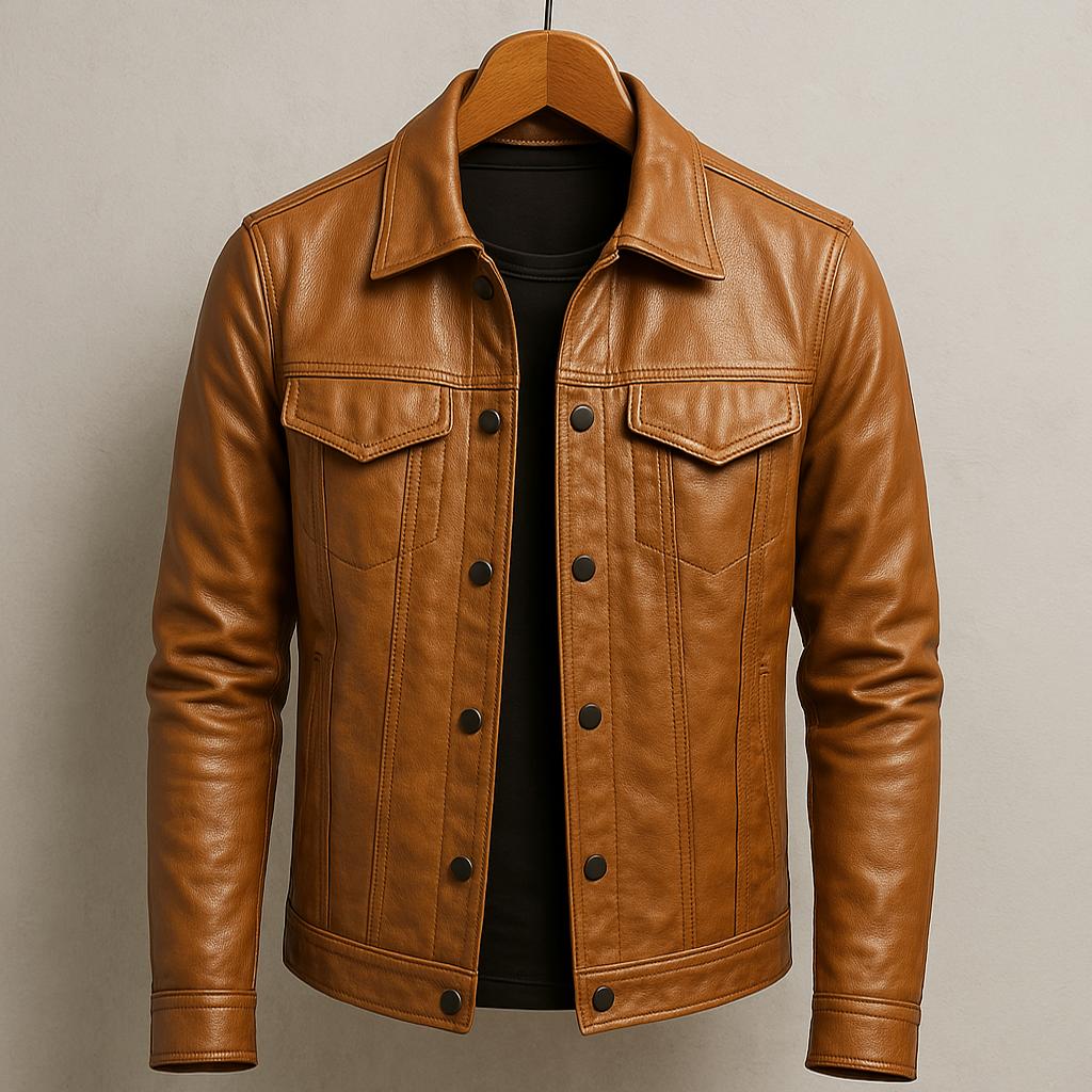 Coral Classic Button Front Jacket for Men | Weston