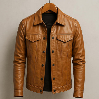 Coral Classic Button Front Jacket for Men | Weston