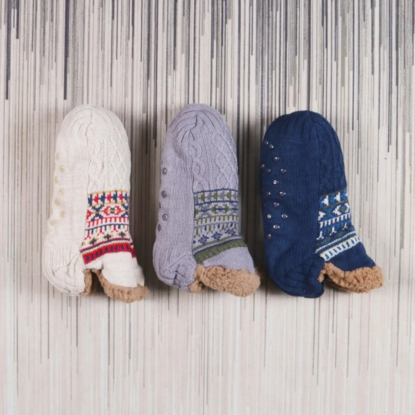 Chelsea Winter-warm non-slip house socks for women | Sofie