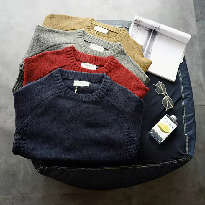 Healing Alpine Inspired Knit Sweater For Men | Aldric