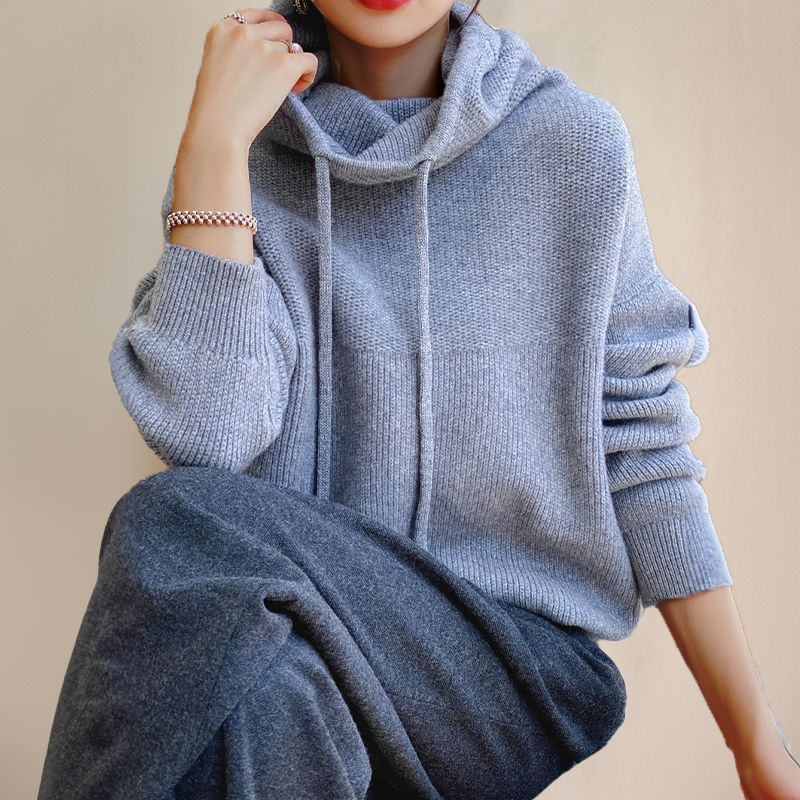 Cozy High Neck Relaxed Jumper For Women | Giselle