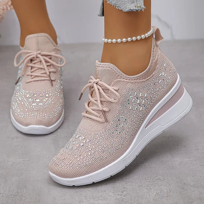 Focused Supportive sneakers with sparkling detail for women | Bonnie