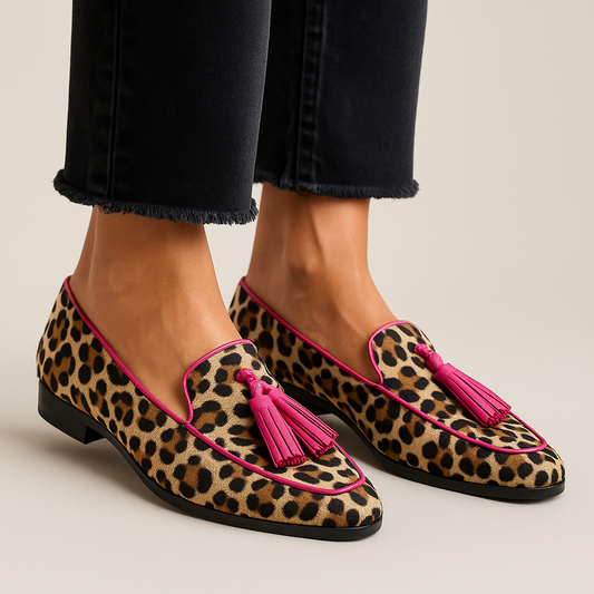 Pensive Stylish tassel loafers with statement detailing for women | Lana